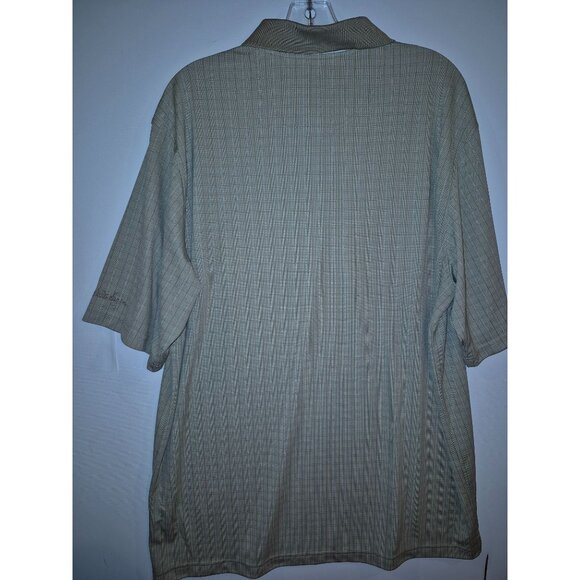 Walter Hagen Mens XL Beige Short Sleeve Polo Shirt Golf - Picture 6 of 8